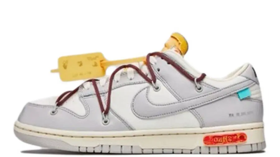 Alternative view of Giày Nike Off-White x Dunk Low 'Lot 46 of 50' DM1602-102