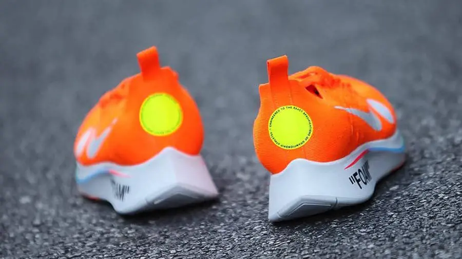 Alternative view of Giày Nike Gyakusou Zoom Fly Mercurial Flyknit 'Total Orange' AO2115-800