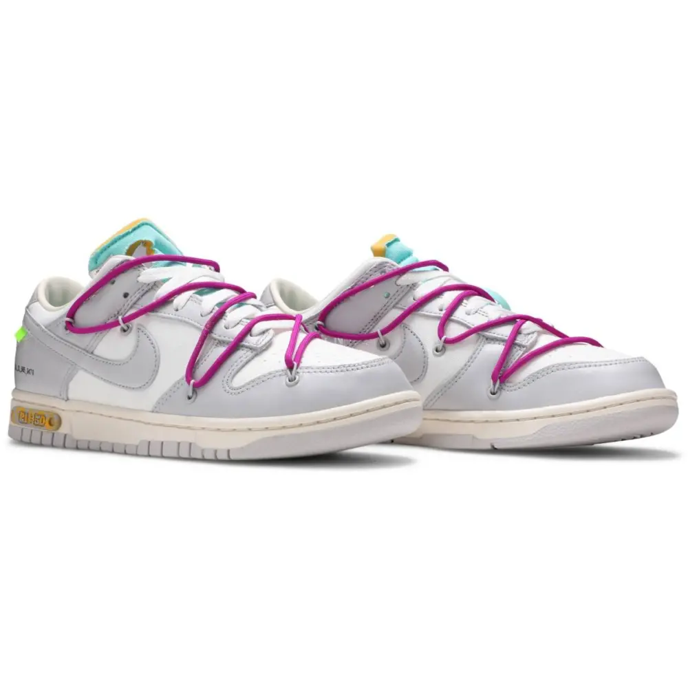 Alternative view of Giày Nike Off-White x Dunk Low 'Lot 21 of 50' DM1602-100