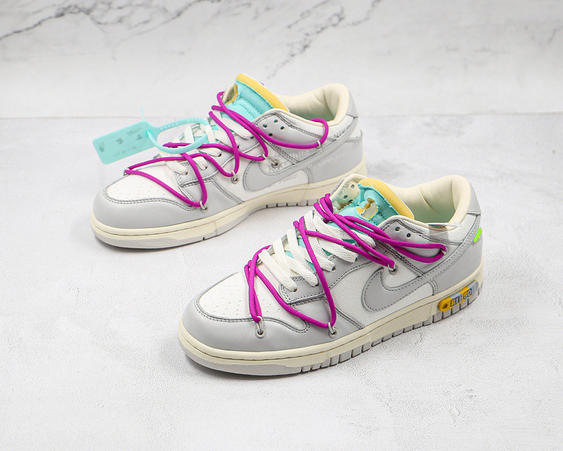 Giày Nike Off-White x Dunk Low 'Lot 21 of 50' DM1602-100 - Ảnh 3