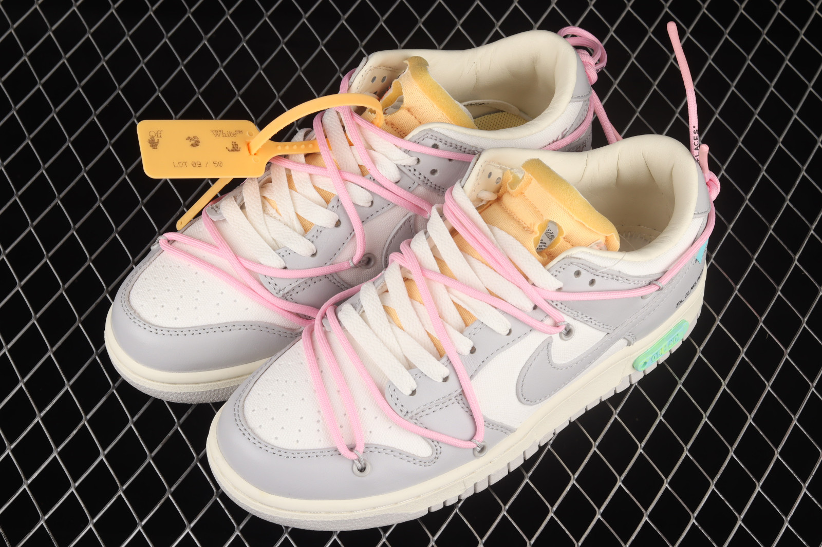 Giày Nike Off-White x Dunk Low 'Lot 09 of 50' DM1602-109 - Ảnh 4