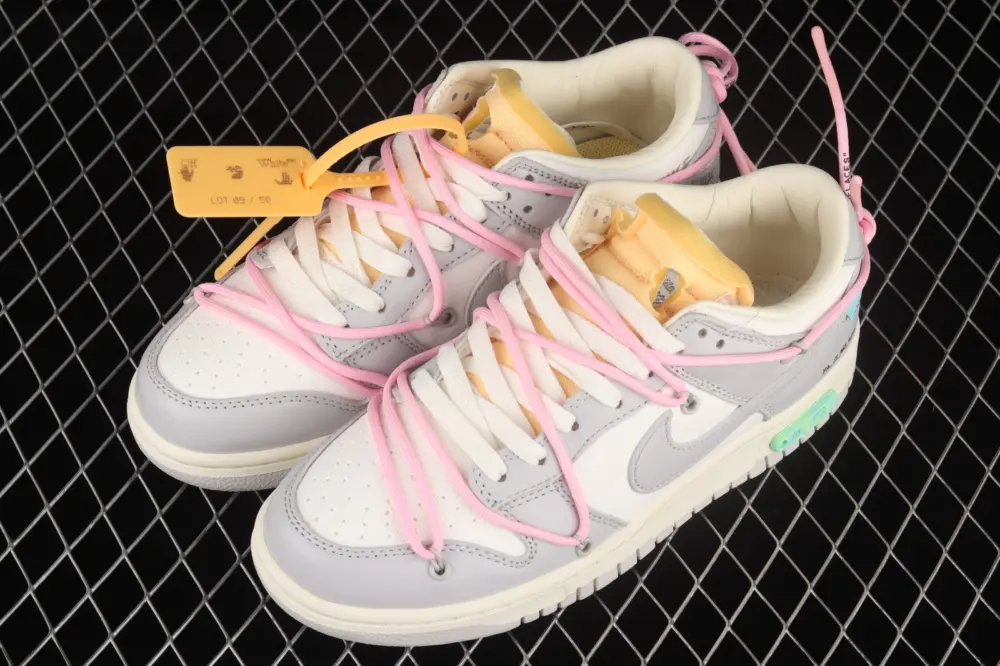 Giày Nike Off-White x Dunk Low 'Lot 09 of 50' DM1602-109 - Ảnh 4