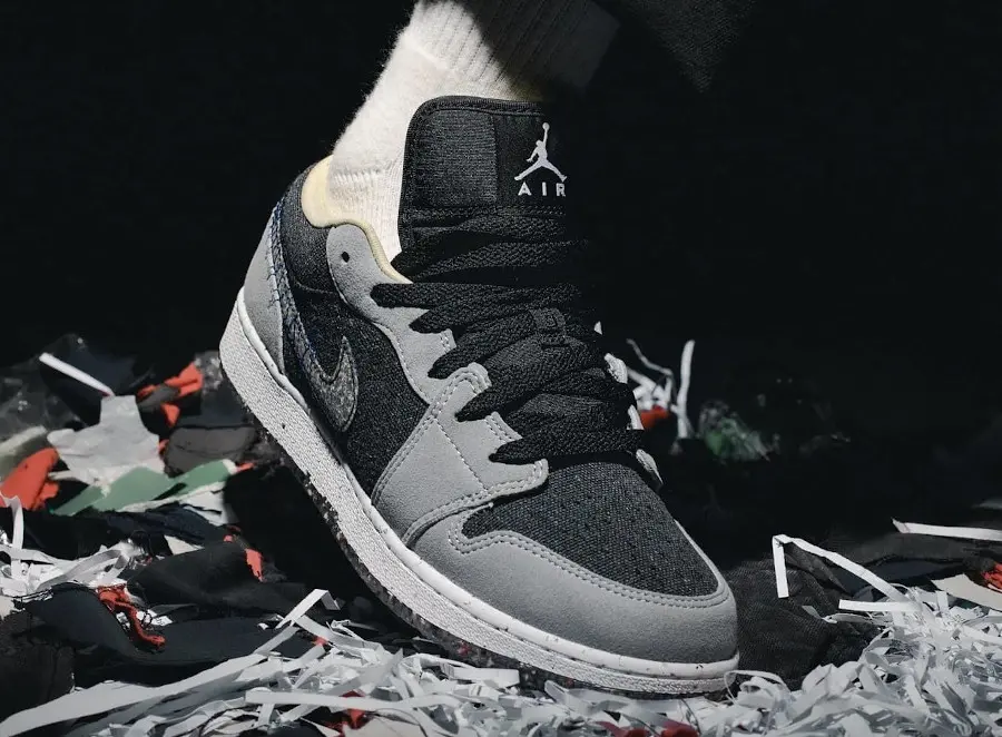 Giày Nike Air Jordan 1 Low 'Crater' DM4657-001 - Ảnh 6
