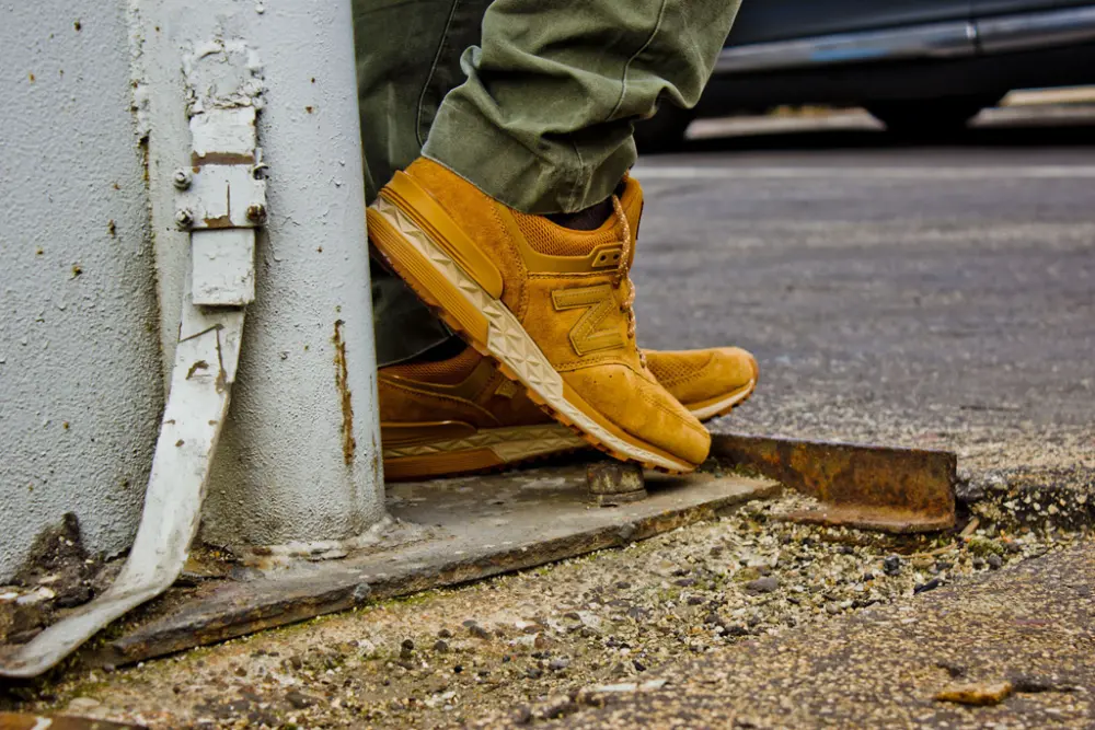 Giày New Balance 574 Sport 'Brown' MS574CB - Ảnh 3