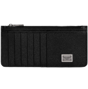 Ví Dolce & Gabbana Calfskin Vertical Card Holder 'Black' BP2172AG21980999