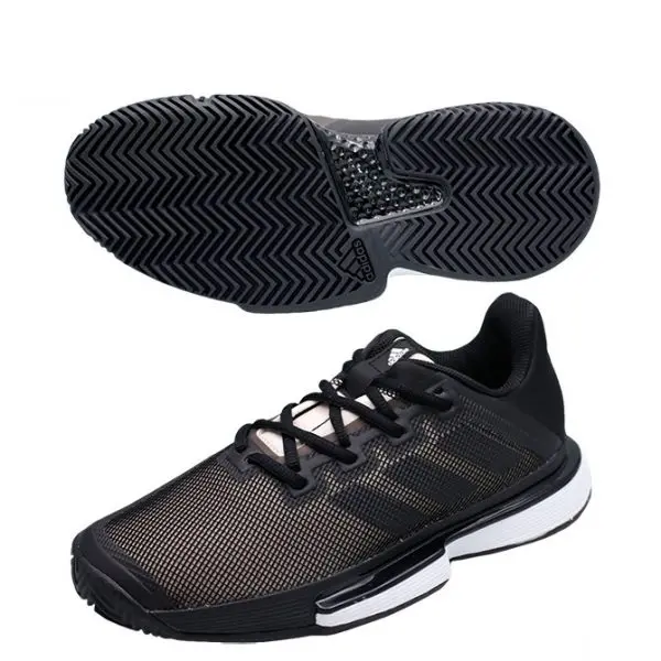 Alternative view of Giày Adidas Solematch Bounce ‘Black White’ EF0570
