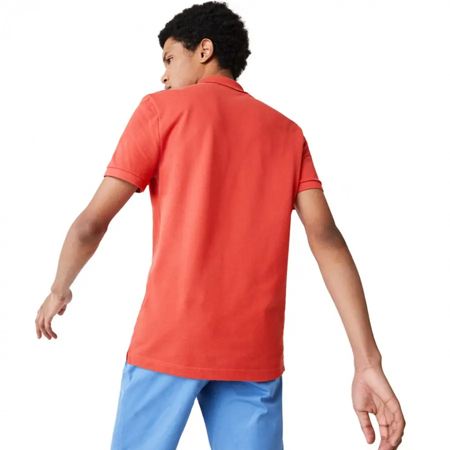 Áo Lacoste Men's French Polo Red PH4012-51-67G - Ảnh 3
