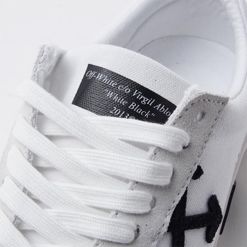 Giày Off-White Vulc Low Top 'White Black' OMIA085E18351001-0100 - Ảnh 3