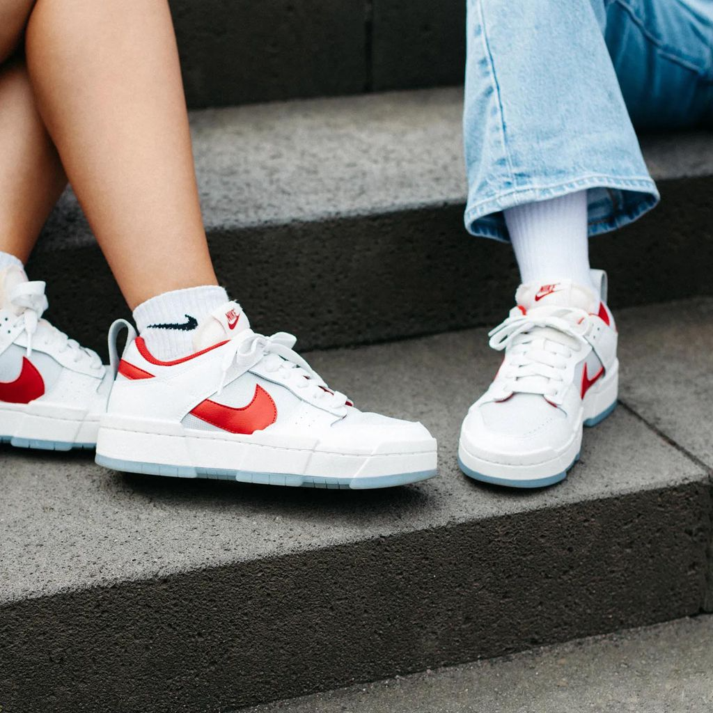 Giày Nike Dunk Low Disrupt Gym Red (W) CK6654-101 - Ảnh 6