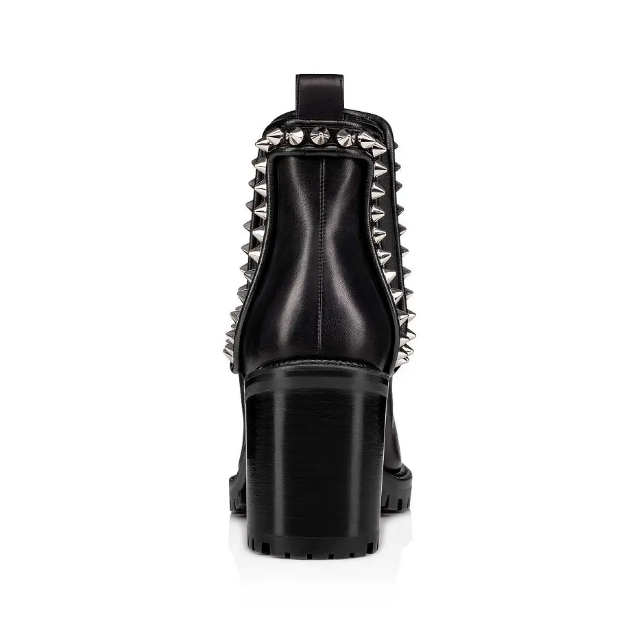 Giày Christian Louboutin Capahutta 70mm 'Black' 3200669BK65 - Ảnh 3