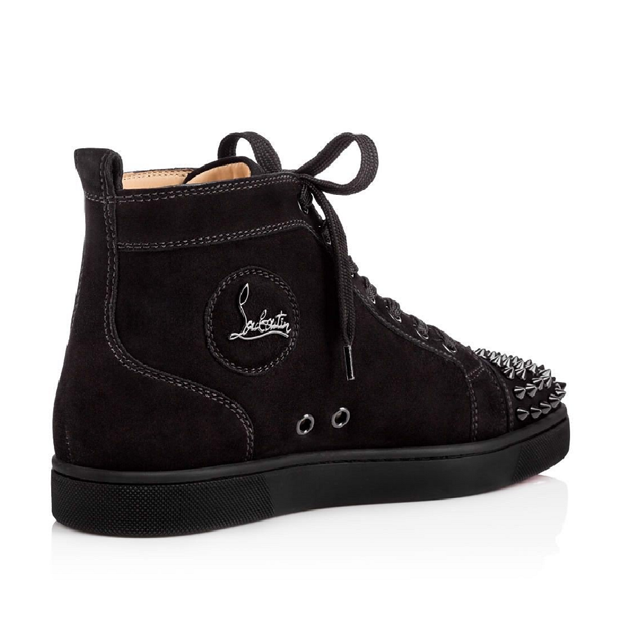 Giày Christian Louboutin Lou Spikes 'Black' 1140458B049 1140458B049 - Ảnh 3