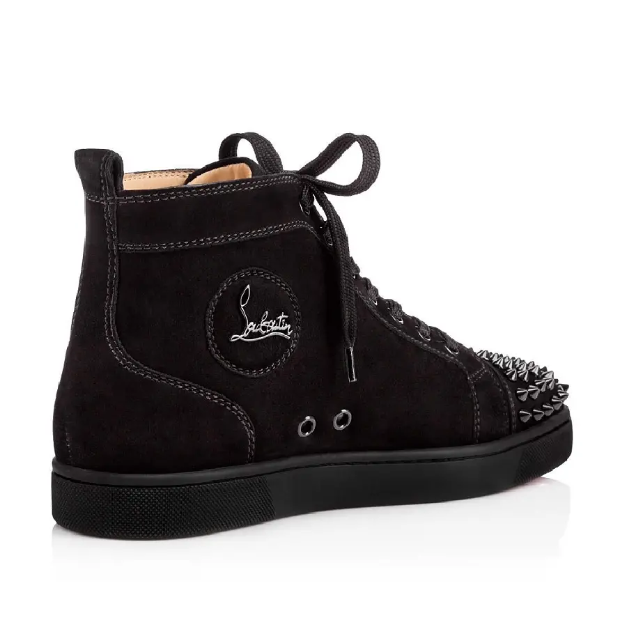 Giày Christian Louboutin Lou Spikes 'Black' 1140458B049 1140458B049 - Ảnh 3