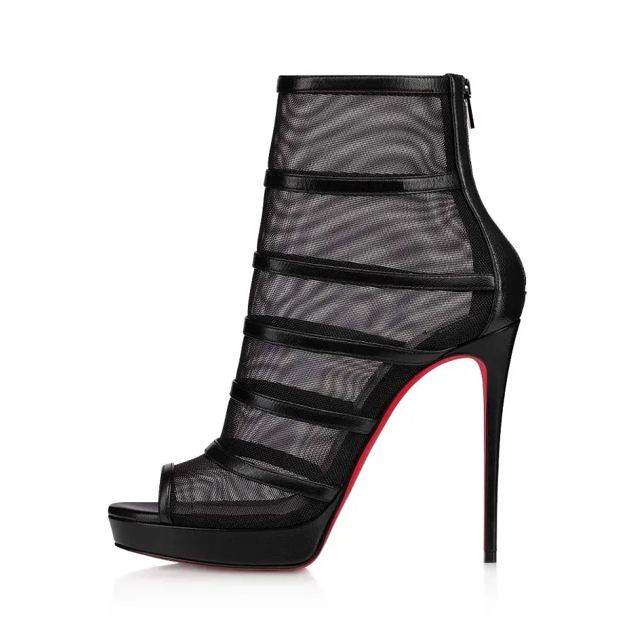 Alternative view of Giày Christian Louboutin Doux Voile 'Black' 1221180B439