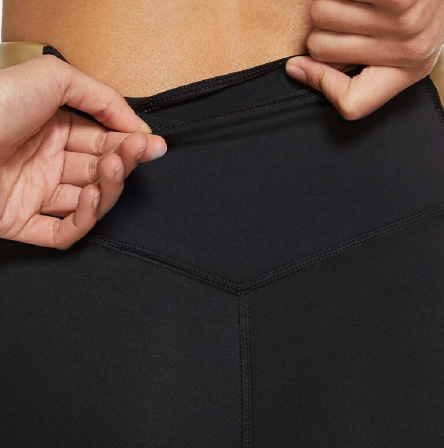 Quần Nike One Leggings ‘Black Gold’ CU5021-010 - Ảnh 3