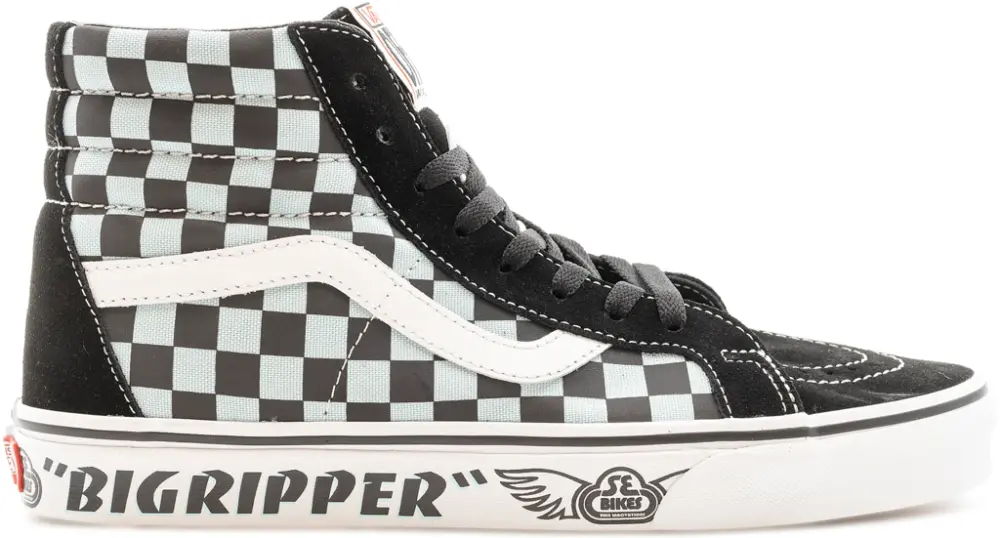 Giày Vans Sk8-Hi x SE Bikes Reissue 'Black Reflective' VN0A4BV8A0E1