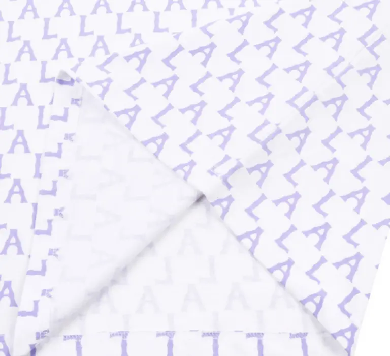 Áo MLB Monogram All Over Over Fit Short Sleeve Purple 31TSM1131-07V - Ảnh 3