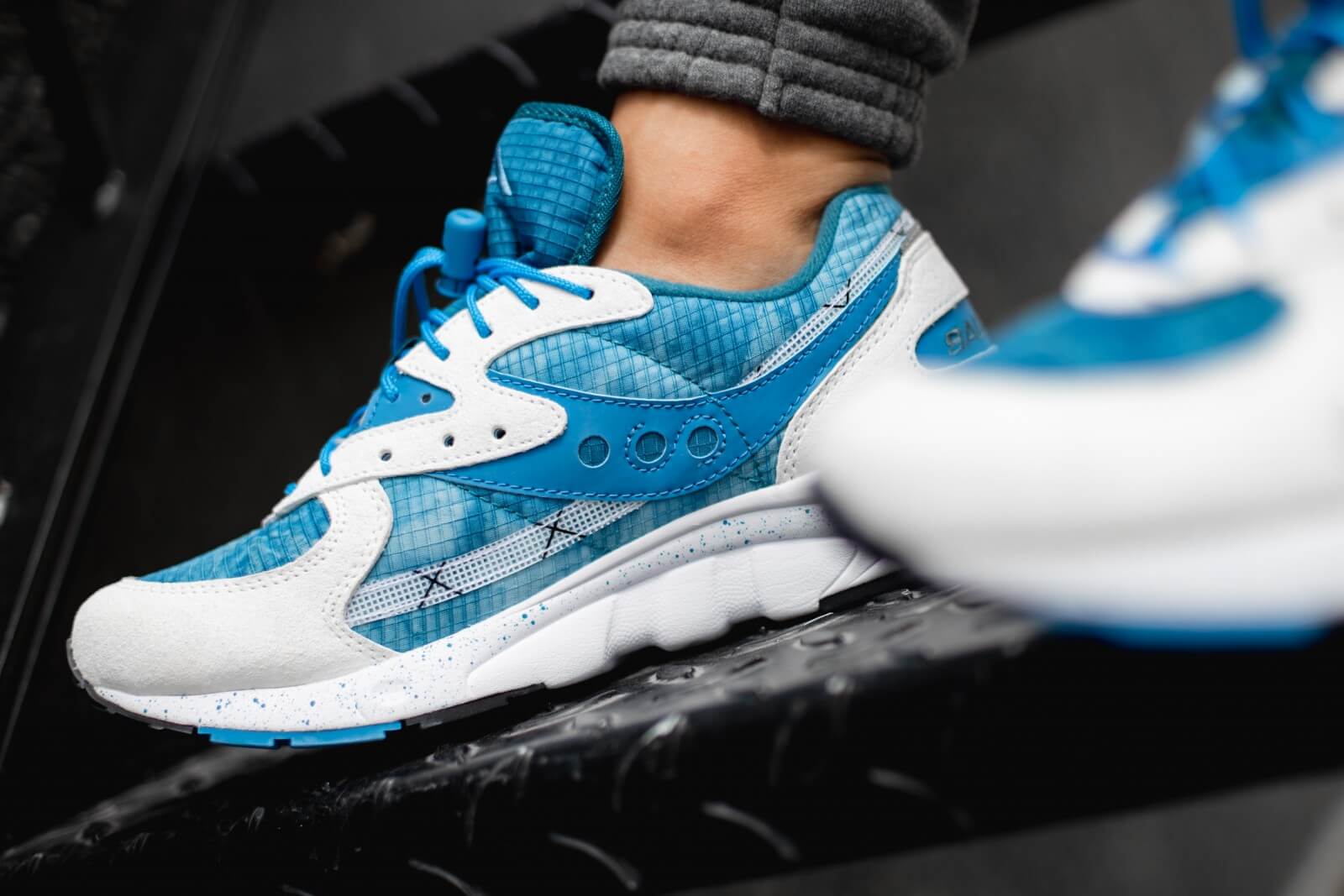 Giày Saucony Aya 'Tie Dye Blue' S70488-1 - Ảnh 4