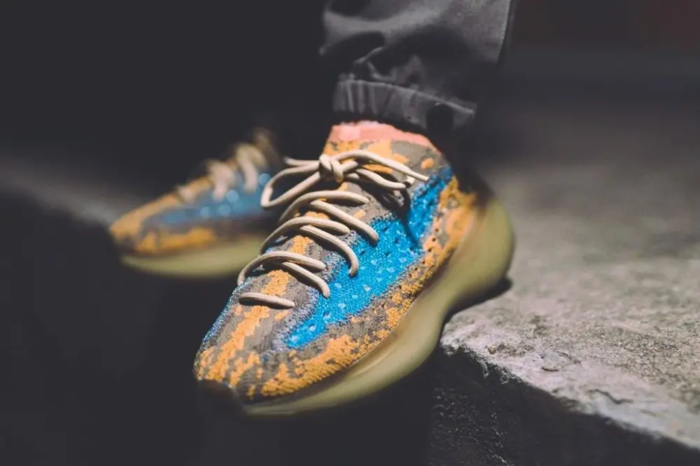 Giày Adidas Yeezy Boost 380 'Blue Oat Non-Reflective' Q47306 - Ảnh 3