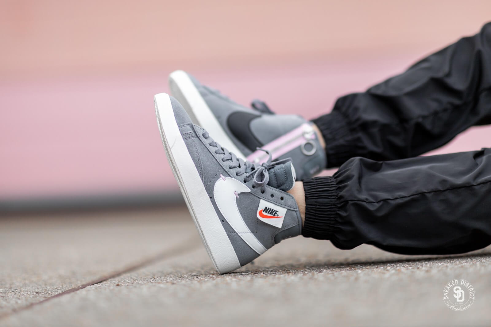 Giày Nike Blazer Mid XX Rebel 'Cool Grey' BQ4022-004 - Ảnh 6