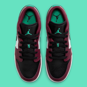 Alternative view of Giày Nike Air Jordan 1 Low SE GS 'Dark Beetroot' DM0589-635