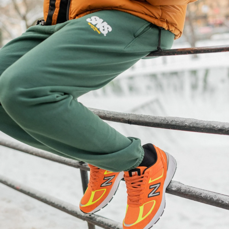 Giày New Balance 990v5 Made in USA ‘Orange’ M990OH5 - Ảnh 4