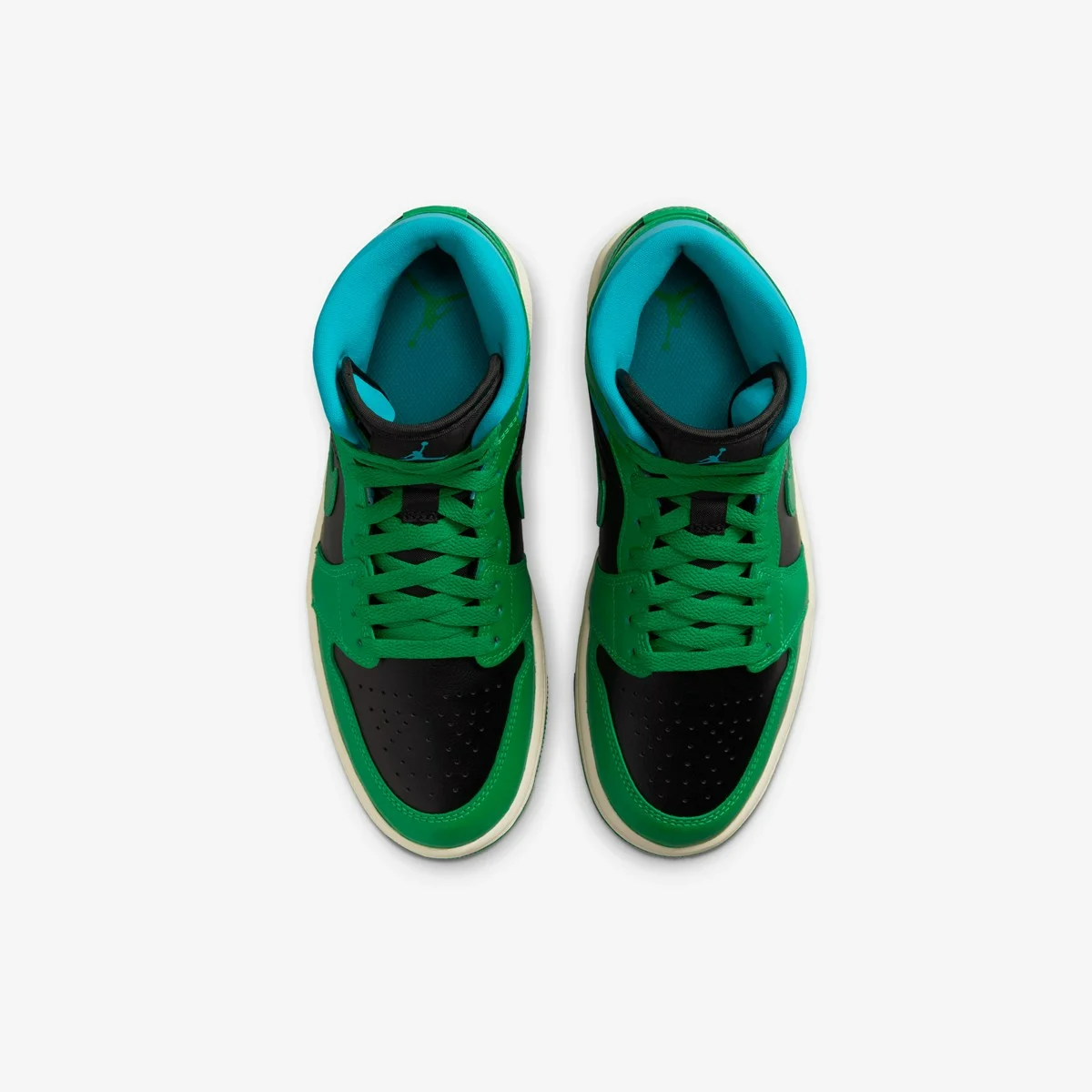 Giày Nike Air Jordan 1 Mid 'Lucky Green Aquatone' BQ6472-033 - Ảnh 6