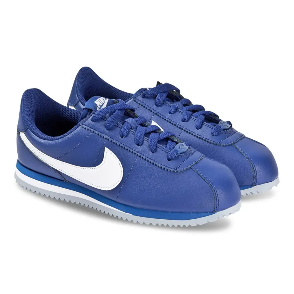 Alternative view of Giày Nike Cortez Basic SL GS 'Indigo Force' 904764-402
