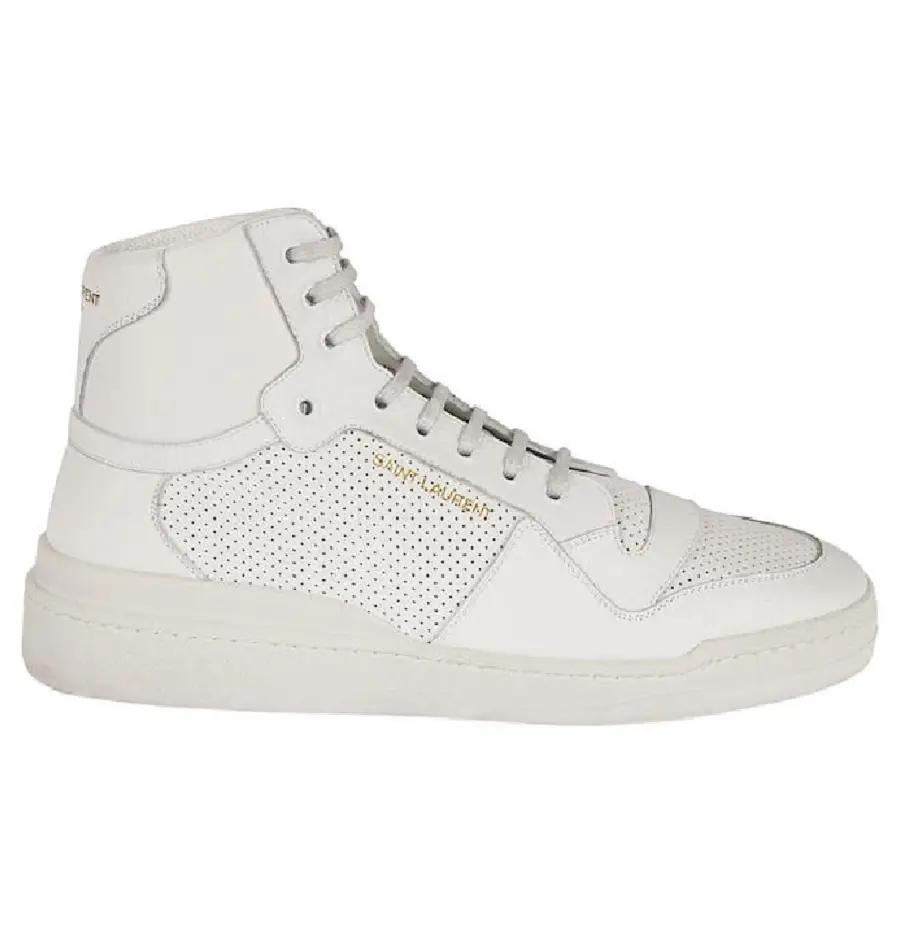 Giày Saint Laurent SL/24 Mid-top 'White' 61061804LB09030