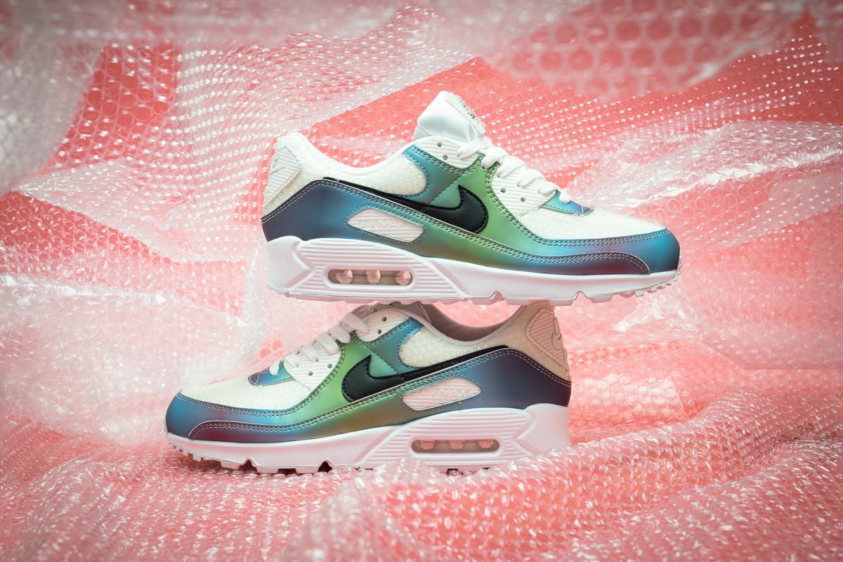 Giày Nike Air Max 90 'Bubble Pack' CT5066-100 - Ảnh 2