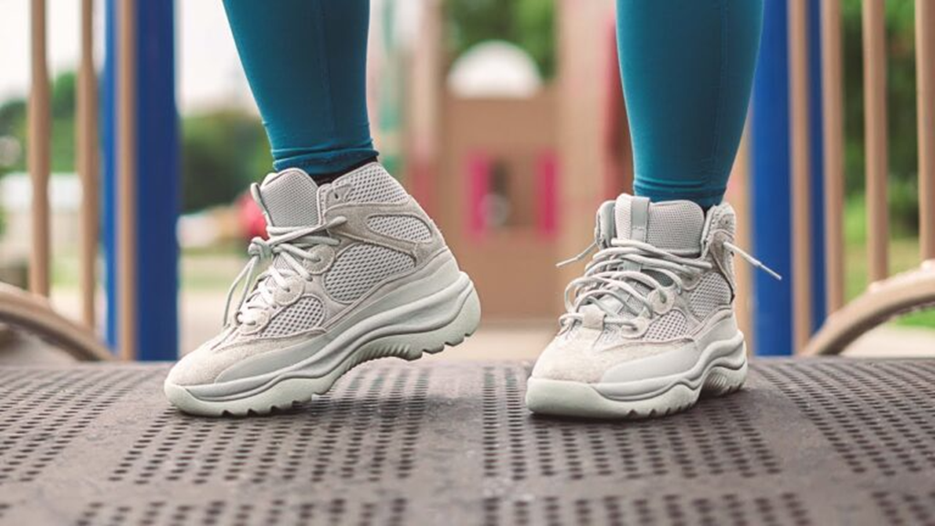 Giày Adidas Yeezy Desert Boot 'Salt' FV5677 - Ảnh 7