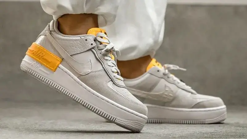 Giày Nike Wmns Air Force 1 Shadow 'Tan Orange' CU3446-001 - Ảnh 5