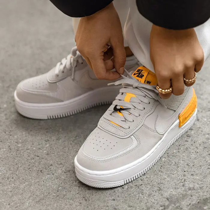 Giày Nike Wmns Air Force 1 Shadow 'Tan Orange' CU3446-001 - Ảnh 3