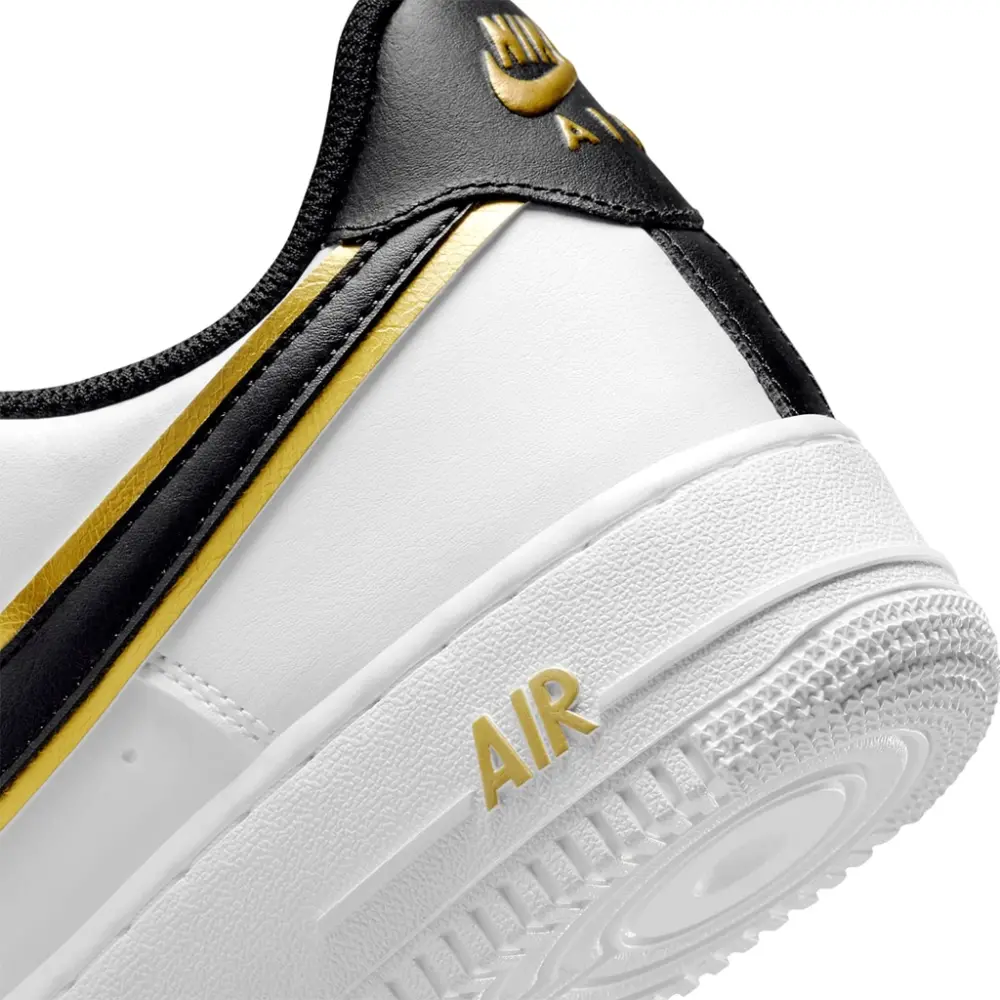 Giày Nike Air Force 1 '07 LV8 'Metallic Swoosh Pack White Metallic Gold' - Ảnh 3