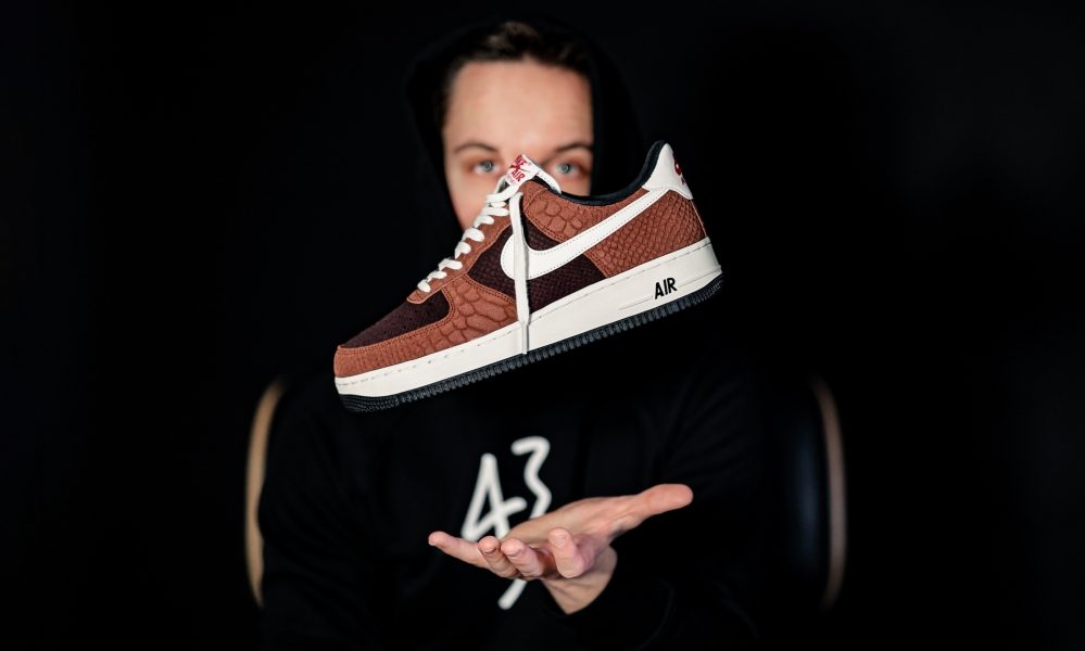 Giày Nike Air Force 1 Low PRM 'Red Bark' CV5567-200 - Ảnh 4