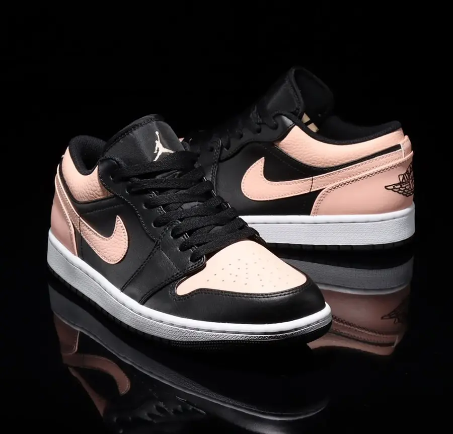 Giày Nike Air Jordan 1 Low 'Crimson Tint' 553558-034 - Ảnh 4