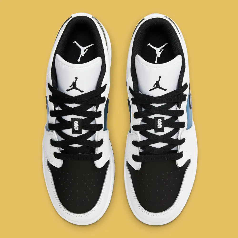 Alternative view of Giày Nike Air Jordan 1 Low SE GS 'Color-Shifting' CV9844-109