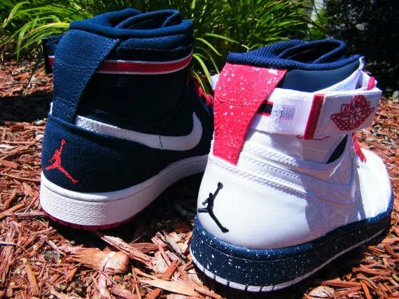 Giày Nike Air Jordan 1 High Strap 'Olympic' 342132-461 - Ảnh 6