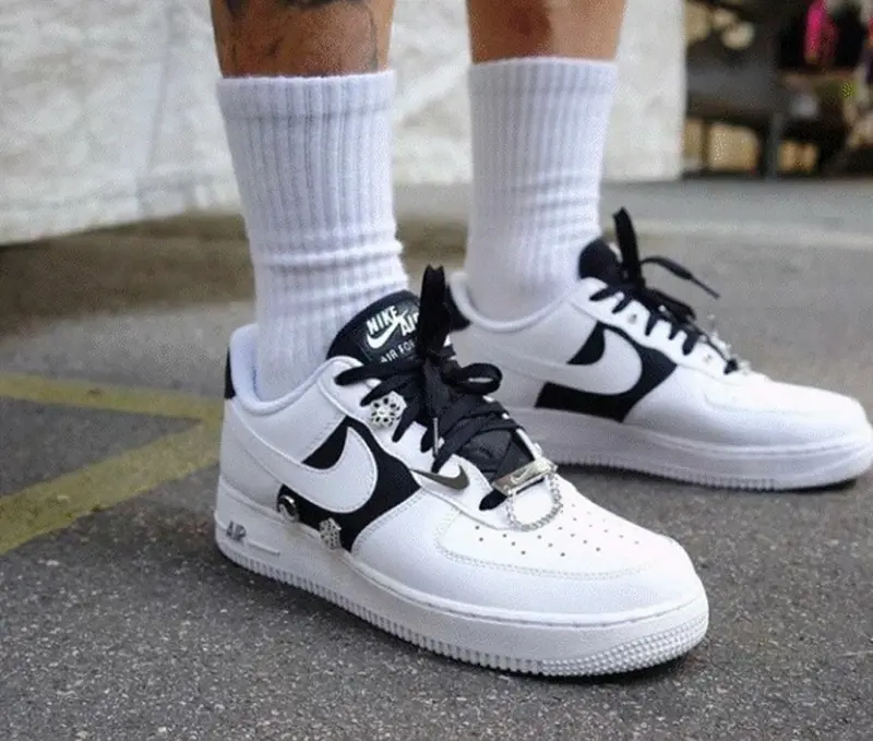 Giày Nike Air Force 1 '07 Premium 'Silver Chain' DA8571-100 - Ảnh 3