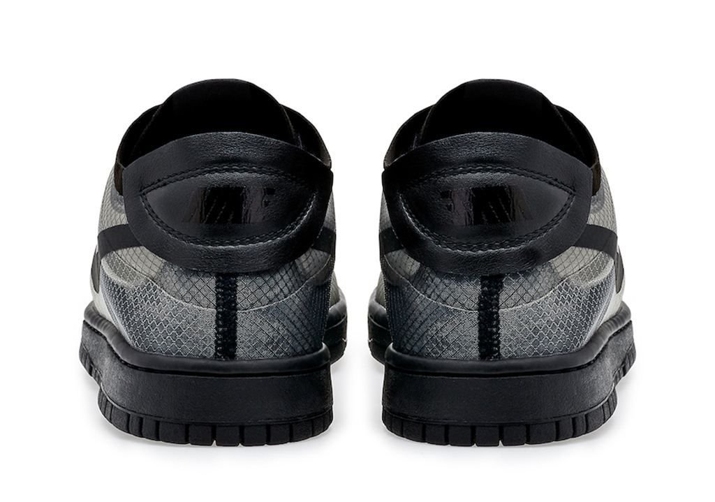 Giày Nike x Comme des Garçons Dunk Low 'Black Clear' CZ2675-002 - Ảnh 3