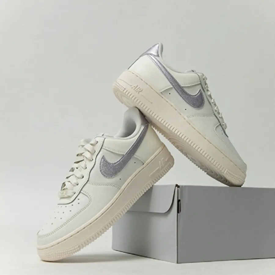 Giày Nike Air Force 1 Low ‘Metallic Purple’ DV7470-100 - Ảnh 4