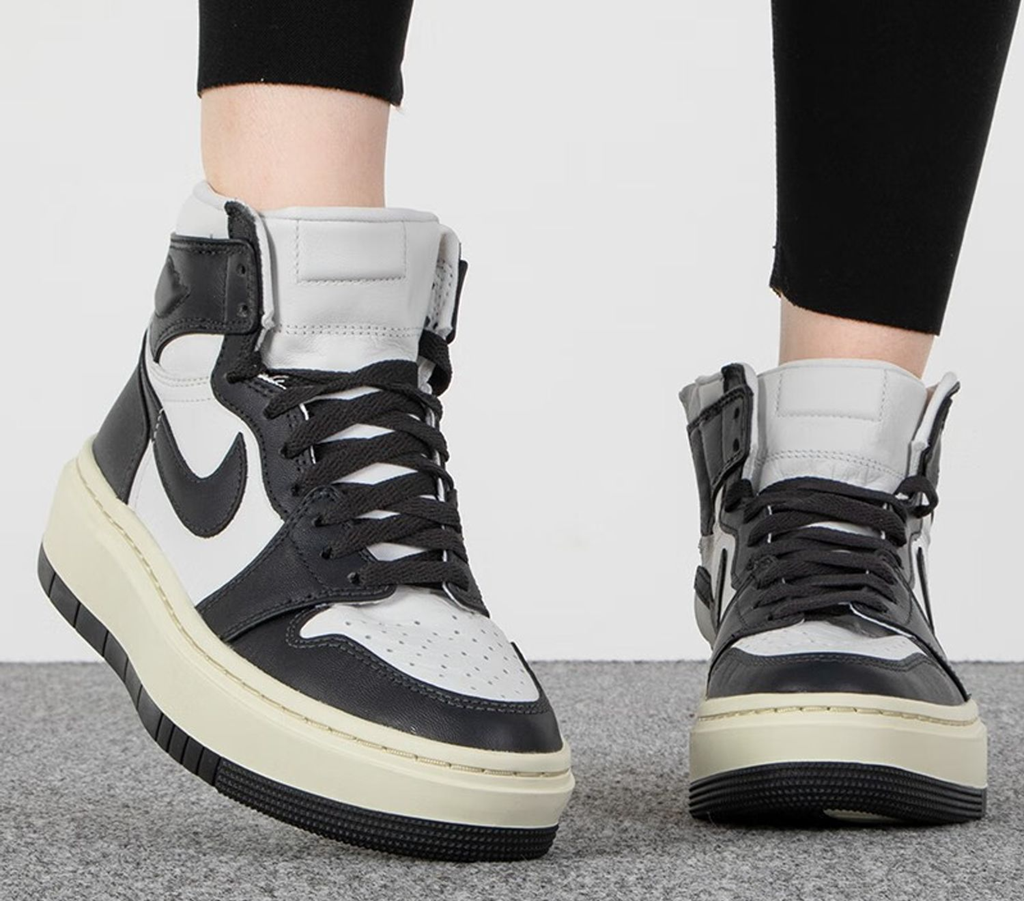Giày Nike Air Jordan 1 Elevated High ‘White Black’ DN3253-100 - Ảnh 3