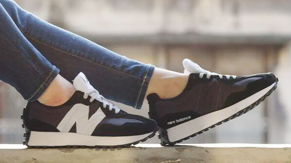 Giày New Balance 327 'Black White' MS327SAB - Ảnh 5