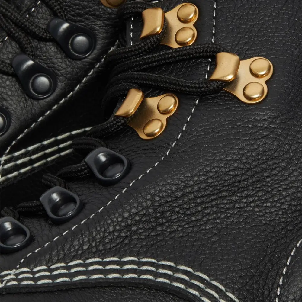 Giày Dr.Martens 101 Hardware Virginia Leather 'Black' 26862001 - Ảnh 4