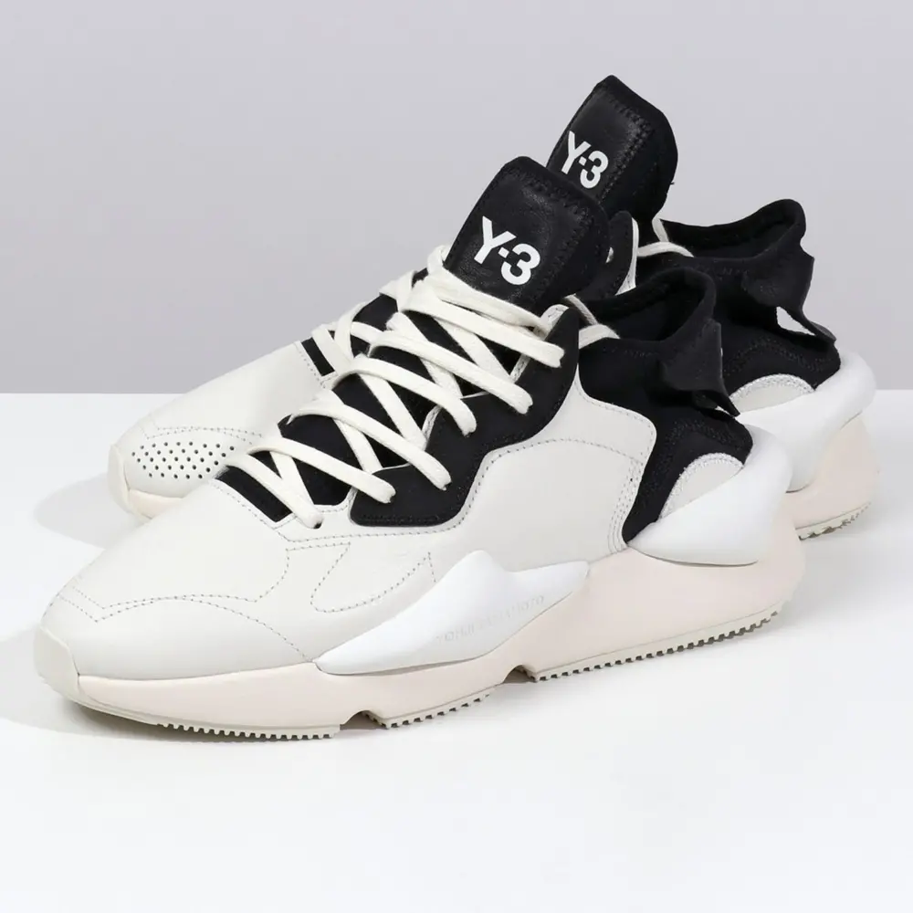 Giày Adidas Y-3 Kaiwa 'White Black' FZ4326 - Ảnh 4