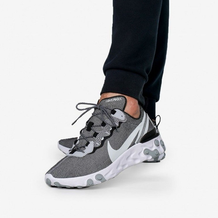 Giày Nike React Element 55 'Wolf Grey' CD2153-100 - Ảnh 3