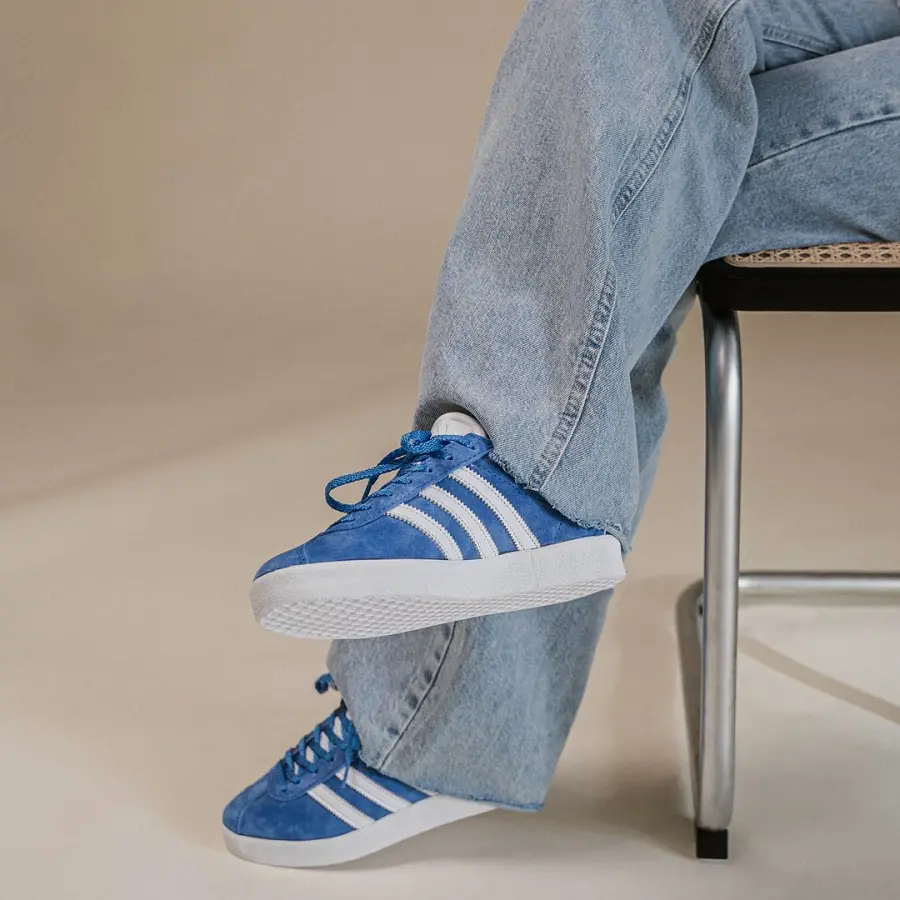 Giày Adidas Gazelle 85 'Blue Bird' FZ5593 - Ảnh 5