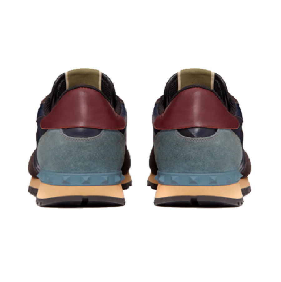 Giày Valentino Sneakers Rockrunner Camouflage Blue TY2S0723TCCM14 - Ảnh 5