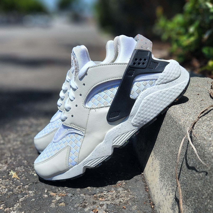 Giày Nike Air Huarache Crater Premium 'Light Bone White' DM0863-001 - Ảnh 3