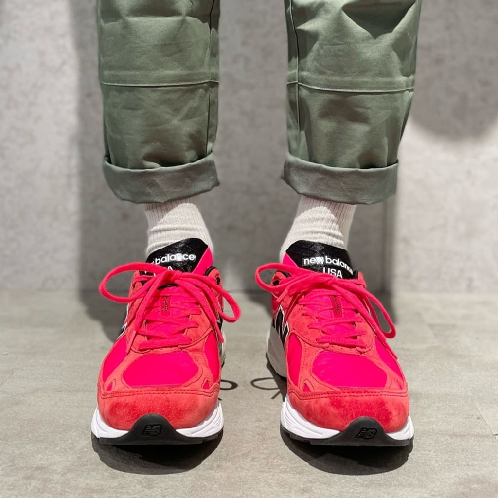 Giày New Balance 990v3 Made In USA 'Red Suede' M990PL3 - Ảnh 3