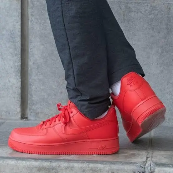 Giày Nike Air Force 1 Low '07 LV8 1 'Triple Red' CW6999-600 - Ảnh 5